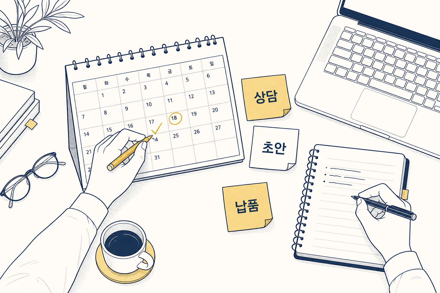 PPT외주 작업 프로세스와 납기 일정 - 상담부터 납품까지