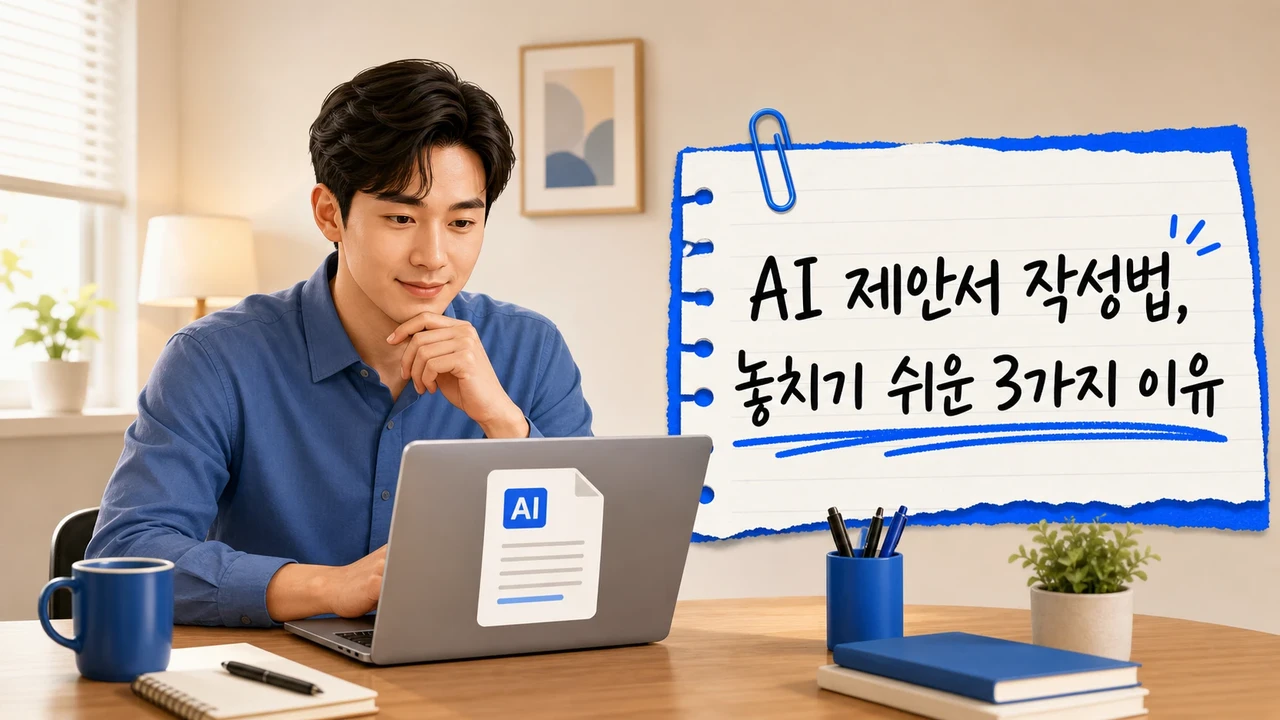 AI 제안서 작성법, 놓치기 쉬운 3가지 이유
