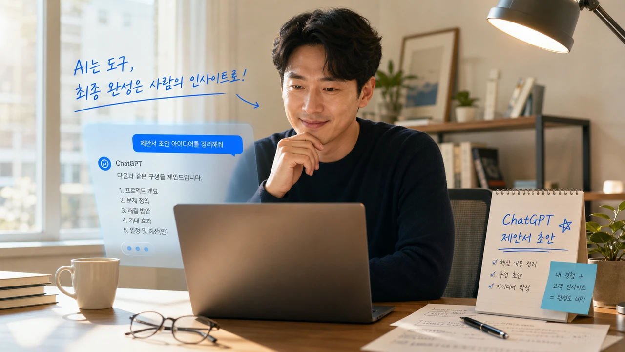 ChatGPT 제안서 초안, 바로 써먹는 프롬프트 5가지